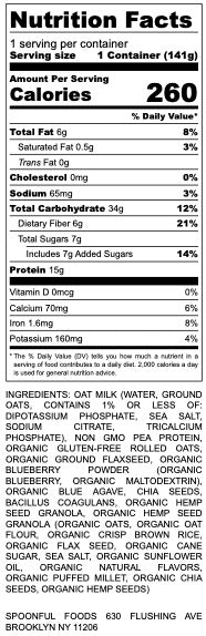 Mixed Berry Crumble Oats